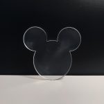 Şeffaf Mickey Mause Magnet 7cm