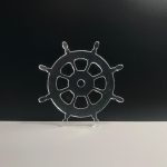 Şeffaf Dümen Magnet 7cm