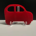 Kırmızı Araba Magnet 7 cm