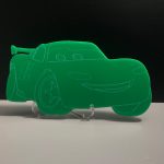 Yeşil Şimşek McQueen Magnet 7 cm