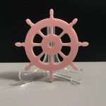 Pembe Dümen Magnet 7 cm