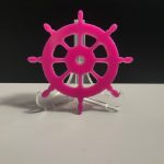 Pembe Dümen Magnet 7 cm