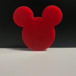 Kırmızı Mickey Magnet 7 cm