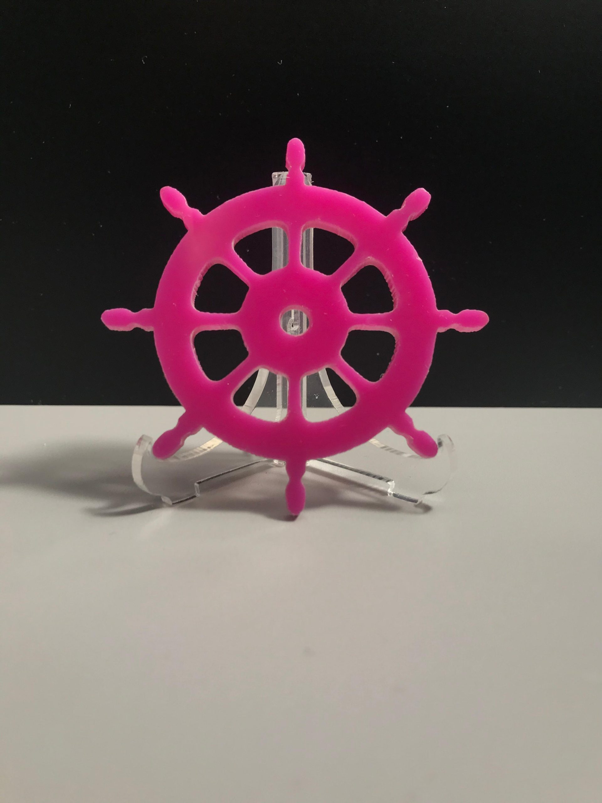WhatsApp Image 2026-03-19 at 00.47.13 Pembe Dümen Magnet 7 cm - Görsel 1