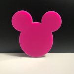 Pembe Minnie Magnet 7 cm