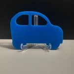Mavi Araba Magnet 7cm
