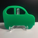 Yeşil Araba Magnet 7cm